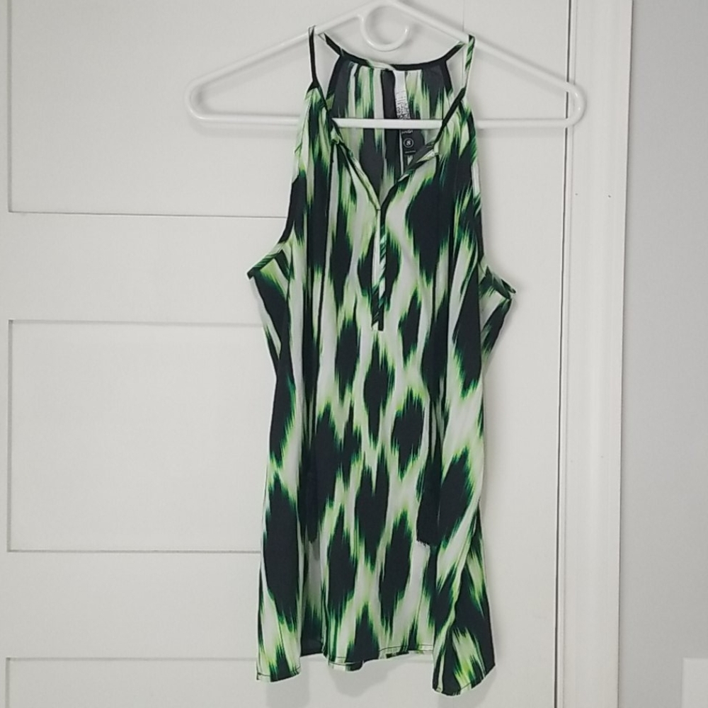 Kensie • Ikat Halter Sleeveless Top, Size S